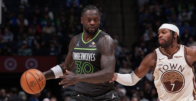 开云体育下载-兰德尔18+7戈贝尔15+17 森林狼主场大胜复仇勇士